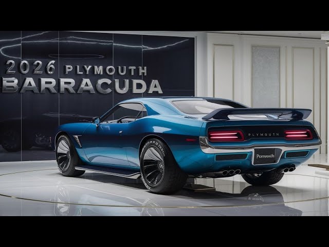 2026 Plymouth Barracuda Price in the U.S., Specs & Features