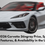 2026 Corvette Stingray Price, Specs, Features, & Availability in the USA