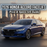 2026 Honda Accord Facelift Price & Specs (US Guide)