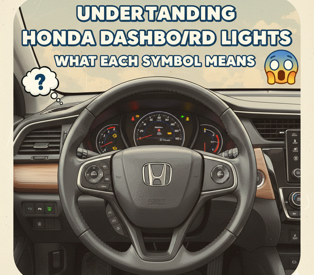 Understanding Honda Dashboard Lights: What Each Symbol Means