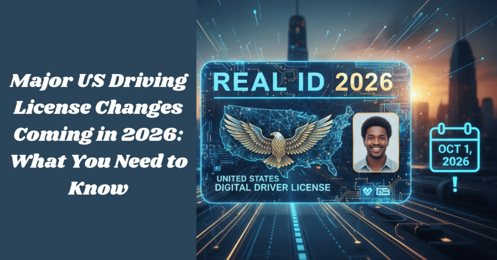 Major US Driving License Changes Coming in 2026: What You Need to Know