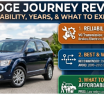 Dodge Journey Review: Reliability, Years, and What to Expect