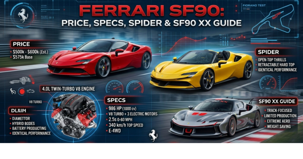 Ferrari SF90: Price, Specs, Spider & SF90 XX Guide