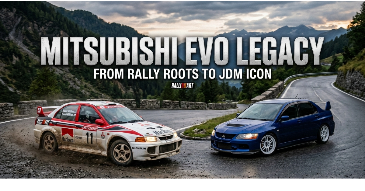 Mitsubishi Evo Legacy: From Rally Roots to JDM Icon