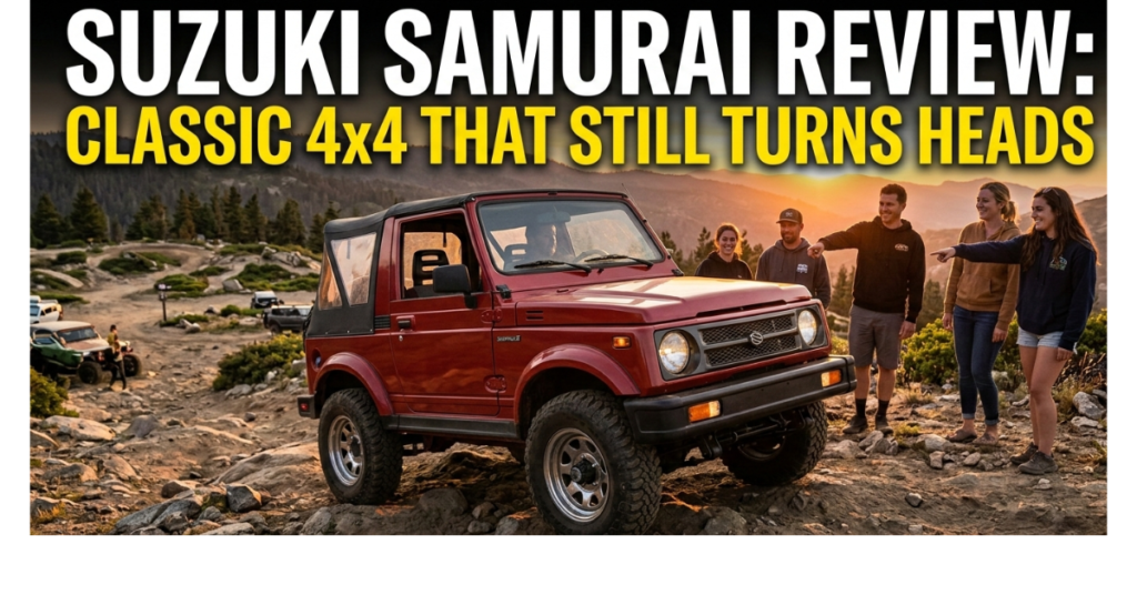 Suzuki Samurai Review: Classic 4x4 That Still Turns Heads