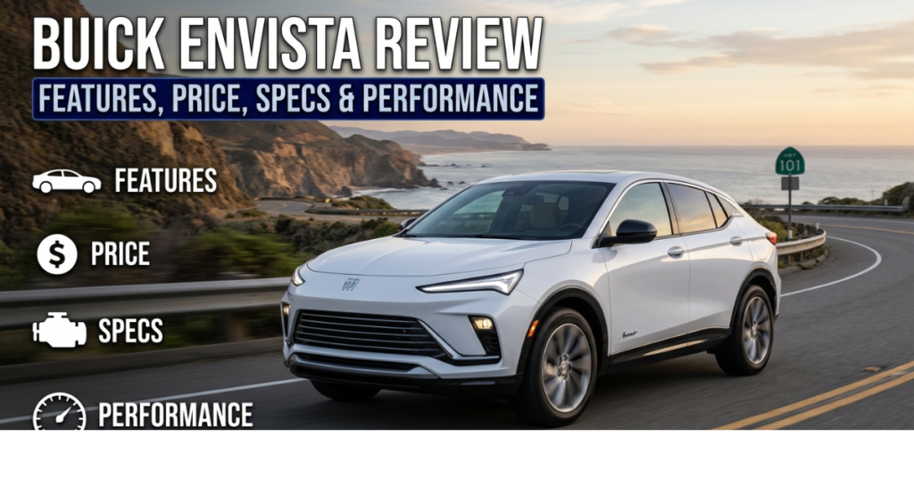 Buick Envista Review: Features, Price, Specs & Performance