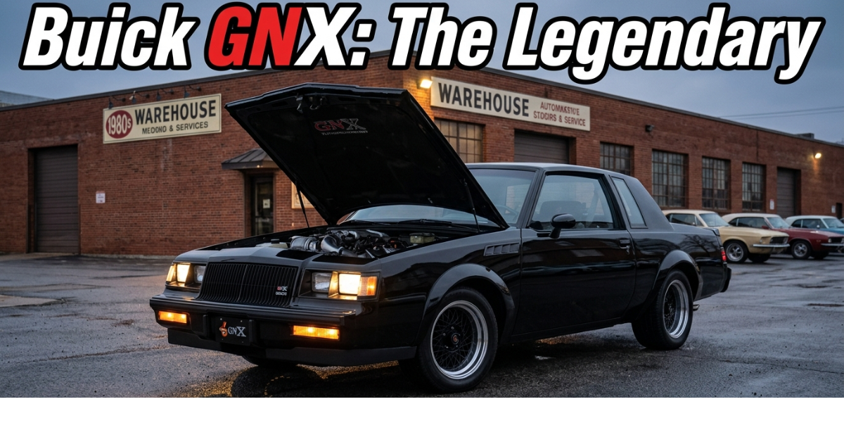Buick GNX: The Legendary 1987 Turbo Muscle Car