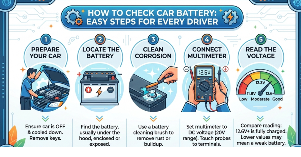 How to Check Car Battery: Easy Steps for Every Driver
